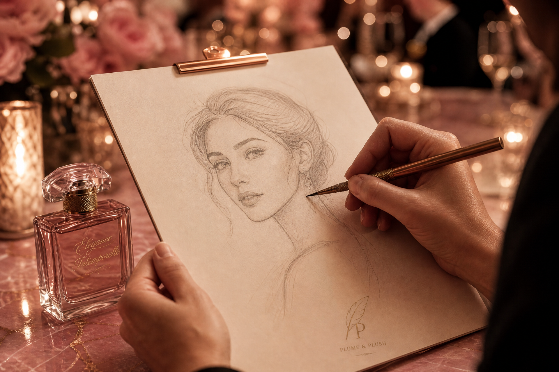 Live Portrait Sketching