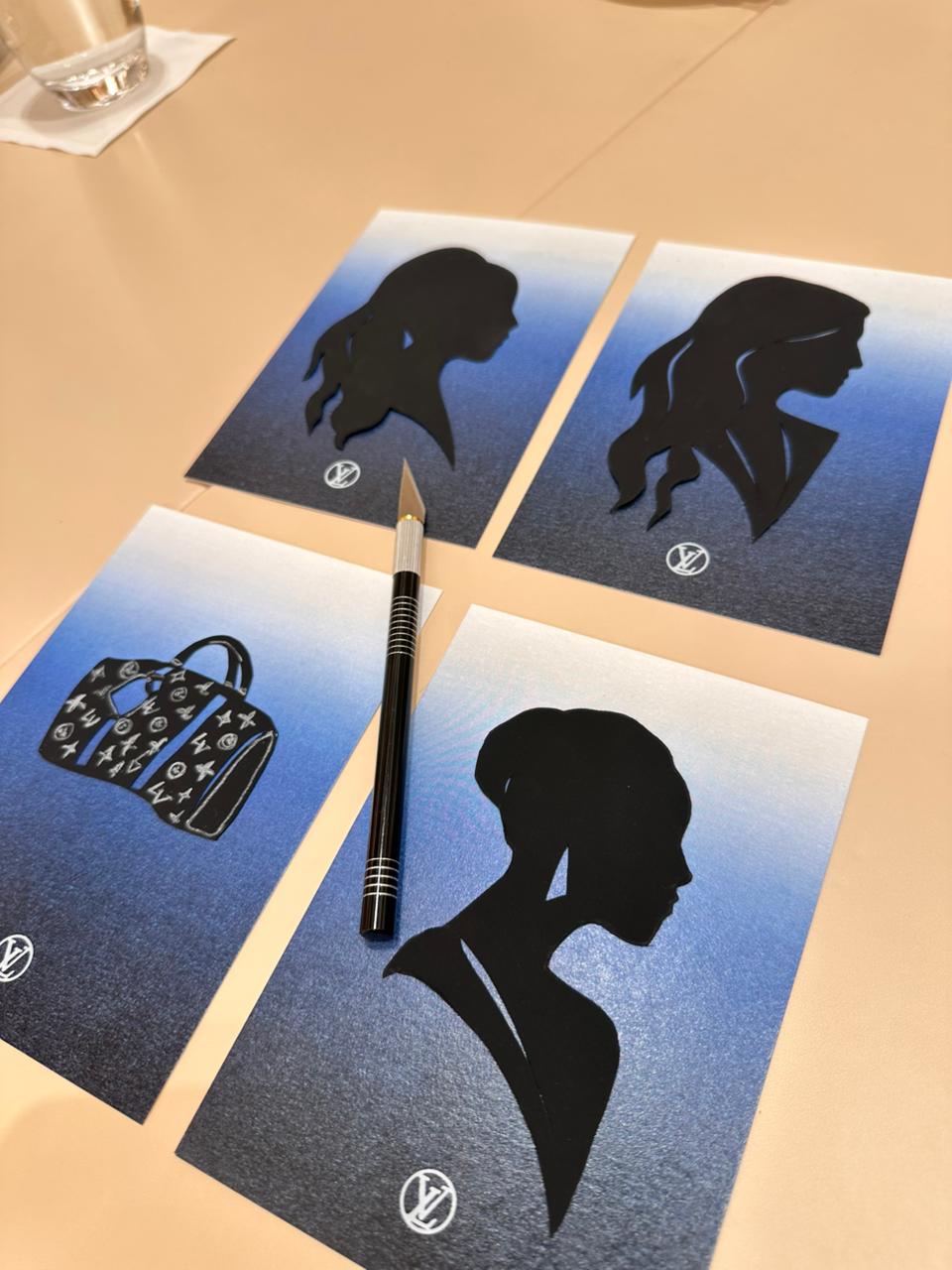 Silhouette Paper-Cut